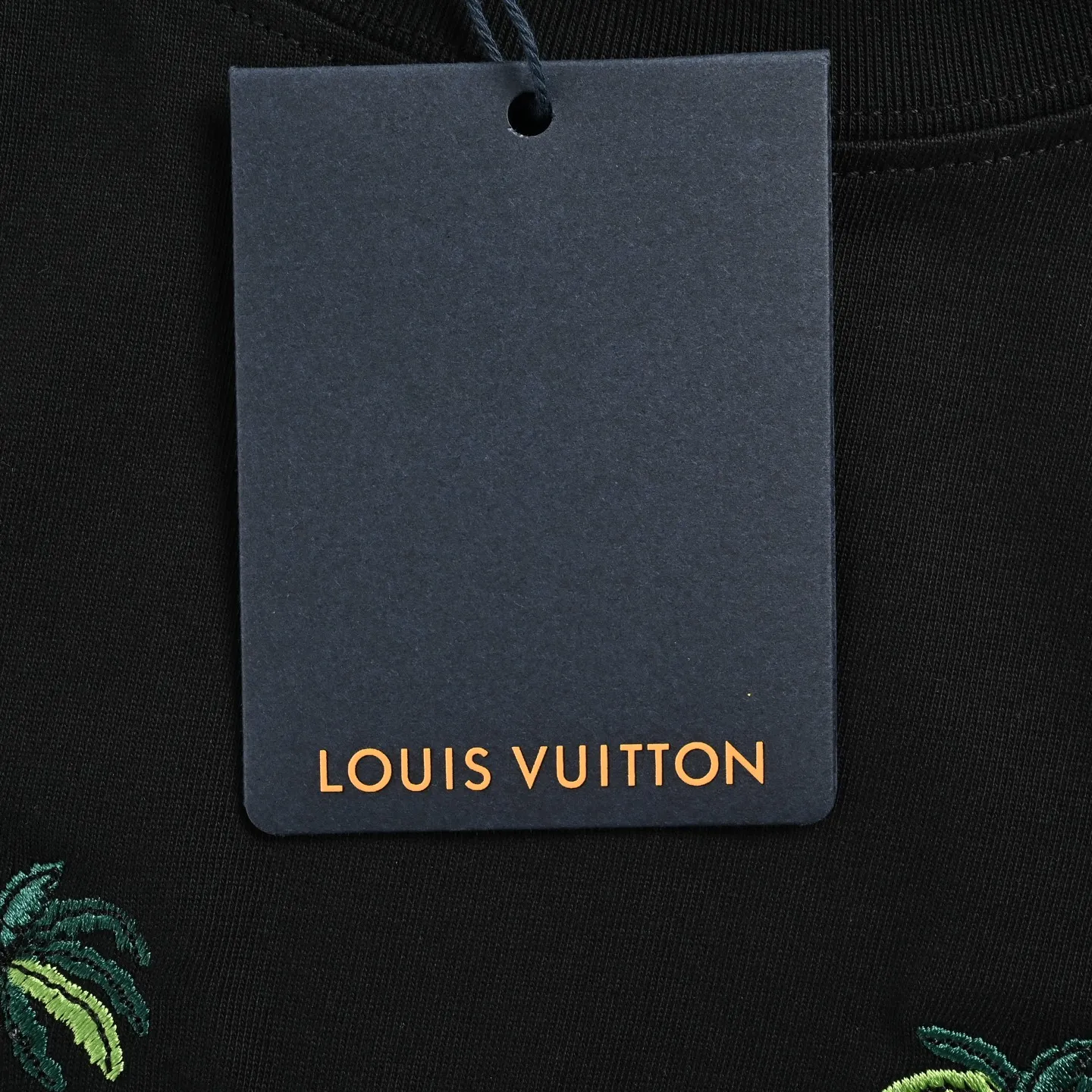 Louis Vuitton/Louis Vuitton 26ss animal embroidered short sleeves